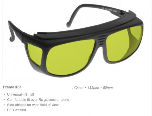 Diode 805-825nm OD 7+ VLT 69% CE Certified DI8 Laser Safety Glasses