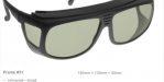 Holmium/YAG 1980-2550nm + 5200-11000nm OD 5+ VLT 41% CE Certified HOY Laser Safety Glasses