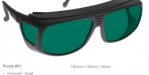 Alignment 190-390nm OD 5+ VLT 8% LD4 Laser Safety Glasses