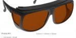 Multi-Wave Nd: YAG, Diode, Alexandrite 980-1064nm/755nm OD 7+ VLT 22% CE Certified TRI Laser Safety Glasses